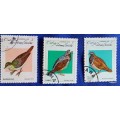 Cuba - 1979 - Birds - 3 Used stamps