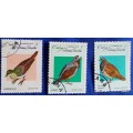 Cuba - 1979 - Birds - 3 Used stamps