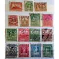 Newfoundland - Mixed Lot of 15 Used Hinged stamps