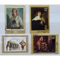 Russia - 1971/2 - Mixed Lot of 4 Used Hinged stamps