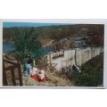 Post Card - Kariba Dam from Observation Point - 13-8-59 - Postally Used