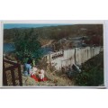 Post Card - Kariba Dam from Observation Point - 13-8-59 - Postally Used