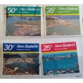New Zealand - 1980 - Harbours - Set of 4 Used Hinged stamps
