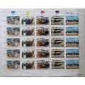 Bophuthatswana - 1990 - Bus Industry - Full Sheet 25 stamps