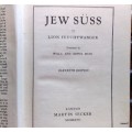 Jew Suss - Lion Feuchtwanger - Transl: Willa and Edwin Muir - Hardcover 1927 (11th Edition)