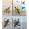Ciskei -  1981 - Birds - 4 Unused stamps