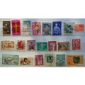World Mix - Mixed Lot of 21 Used stamps