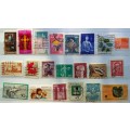 World Mix - Mixed Lot of 21 Used stamps