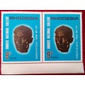 Rhodesia - 1967 - National Gallery - 9d Pair Unused