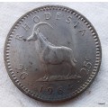 Rhodesia - 1964 - 2/6 25c - Elizabeth II - Copper-nickel