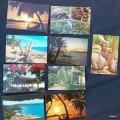 Colour Post Cards - Seychelles (Mixed Lot of 9)