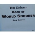 The Embassy Book of World Snooker - Clive Everton - Hardcover