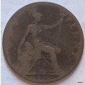 GB - Victoria - 1896 - Penny - Bronze