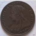 GB - Victoria - 1901 - Farthing - Bronze