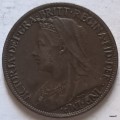 GB - Victoria - 1901 - Farthing - Bronze