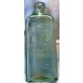 Veno`s Lightning Cough Cure - Vintage glass bottle -