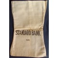 STANDARD Bank 1961 Cloth Money Bag