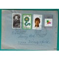 Germany - 4 stamps on cover - Postmark: Heilklimatischer Kurort 7.7.77