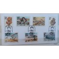 SWA - 1989 - Fourth Definitive Series - 7 Stamps on Card