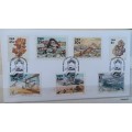 SWA - 1989 - Fourth Definitive Series - 7 Stamps on Card