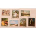 Cuba - 1968 - 150th Anniversary of the San Alejandro School of Painting - Set of 7 Cancelled stamps
