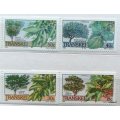 Transkei - 1989 - Indigenous Trees - Set of 4 Mint stamps