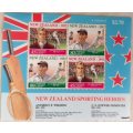 New Zealand - 1992 - Sporting Heroes / Child Health - 1 Mint Souvenir Sheet (2nd Series)