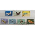 Romania - 1964 - Insects - 7 Cancelled stamps