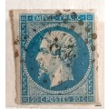 France - 1853-60 - Napoléon III - Franc Empire - 20 c - Used Hinged stamp