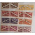 San Marino - 1945/46 - Parcel Post - 8 Unused stamps