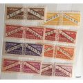 San Marino - 1945/46 - Parcel Post - 8 Unused stamps