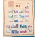 RSA - 1982 - 4th Definitive Series (Buildings) - Set of 21 stamps on Cover 4.1