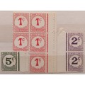 Swaziland - 1961 - Postage Due 1c 2c 5c  - 8 Mint stamps