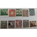 Ireland (Eire) - Mixed Lot of 10 Used stamps