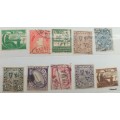 Ireland (Eire) - Mixed Lot of 10 Used stamps
