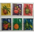 Montserrat - 1965 - Fruits and Vegetables - 6 Used stamps