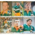 `99 Springbok Poster File complete with 24 Colour Posters - 41.5x27cm - Nike Rugby 1999