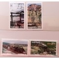 Transkei - 1989 - Trains-en-Route - Set of 4 Mint stamps