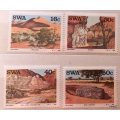 SWA - 1988 - Landmarks - Set of 4 Mint stamps