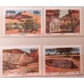 SWA - 1988 - Landmarks - Set of 4 Mint stamps