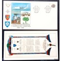 RSA - 1989 - 11 Field Postal Unit (Citizen Force) - 25 Year commemorate cover (SAFAIR Logo on Back)
