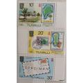 Tuvalu - 1980 - International Stamp Exh London - 3 Specimen stamps