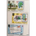 Tuvalu - 1980 - International Stamp Exh London - 3 Specimen stamps