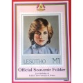 Lesotho - 1982 - Princess Diana 21st Birthday Official Souvenir Folder