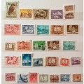 Hungary - Mixed Lot of 28 Used (some Hinged) stamps