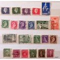 Canada - Mixed Lot of 22 Used (some Hinged) stamps