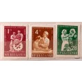Bulgaria - 1959 - Five years plan - 3 Unused Hinged stamps