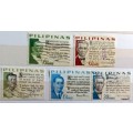 Philippines - 1960`s - Presidents and Presidential Sayings - 5 Used stamps