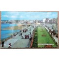 Vintage Colour Post Card - Bamforth and Co. - Central Promenade, Morecambe