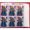 GB - 1972 - Christmas - 3p - Block of 6 Unused stamps